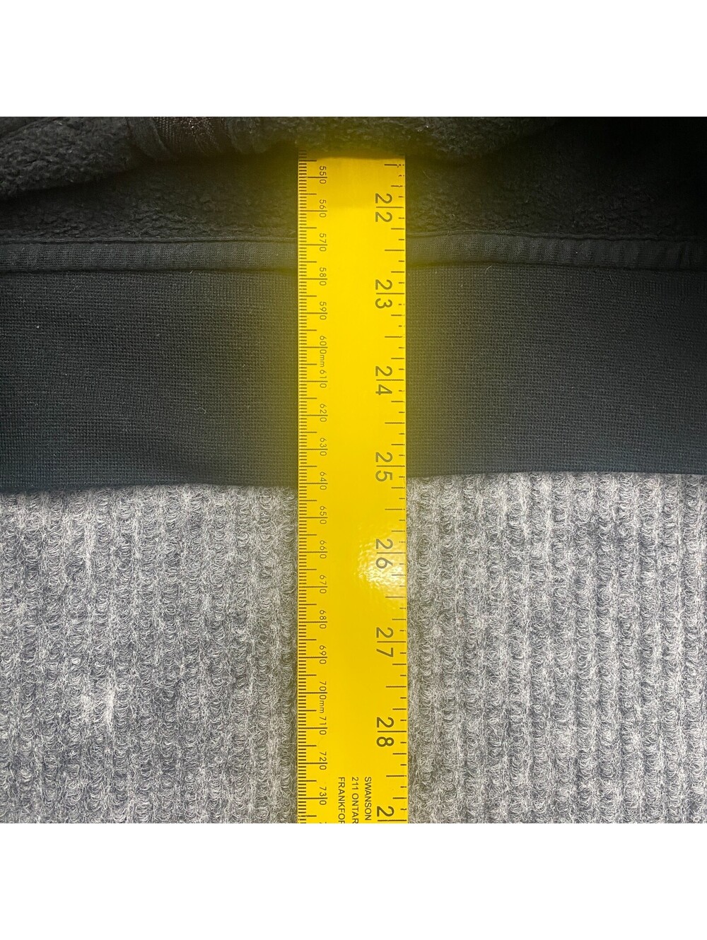 Vintage Polo Ralph Lauren Full Zip Track Jacket Mens M Black White Oreo Stripe - Picture 6 of 10